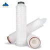 TS brand 0.45 Micron 20 inch PES membrane filter cartridge with absolute rating 99.99% for disk, display, LED etc water process