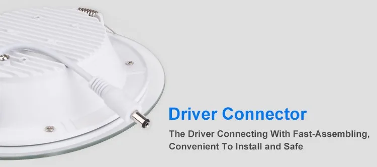 Good price round led panel light 18w ultra thin led flat panel night light  glass edge lit led light panel exterior decorative