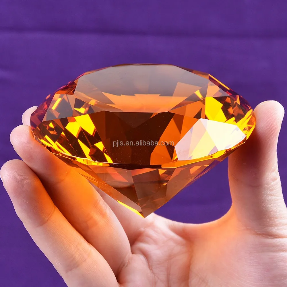 20mm Small Crystal Fake Stone Paperweight Diamond For Decoration Buy