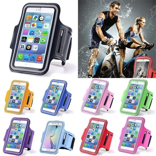 5.5 inch Sport Gym Running Arm band Arm Belt Cover Bag Case Armband for iPhone 7 Plus