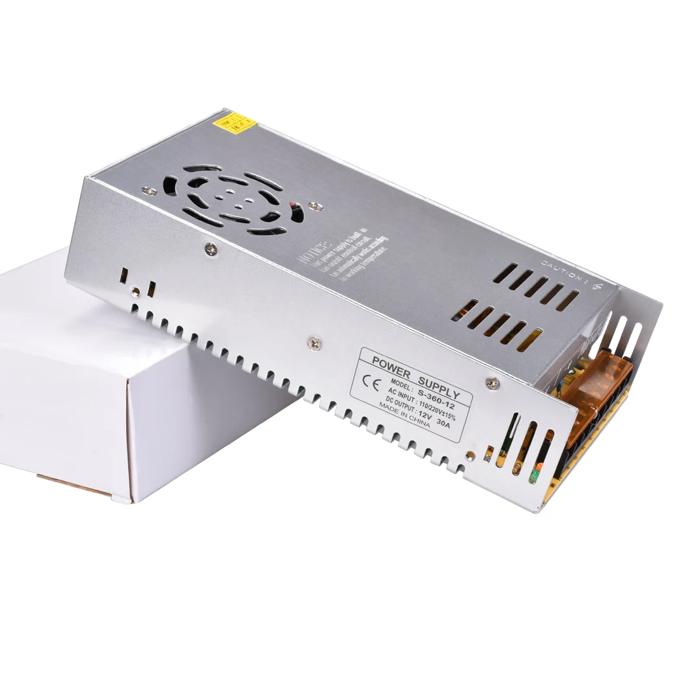 โรงงานขาย เคร องพ มพ Led Dc 12 V 30a S 240 360 W Switching Dc 12 V 30a S 240 360 W Switching