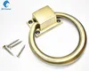 Factory Wholesale Vintage Bronze Finished Metal Chair Ring Handles Pulls Hardware for Upholstery