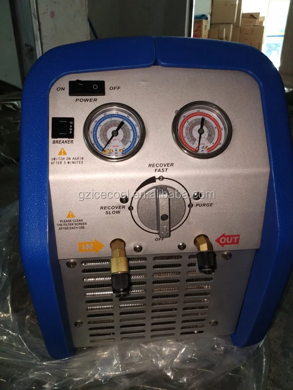 1HP Single Cylinder R134 Machine - Efficient Recovery