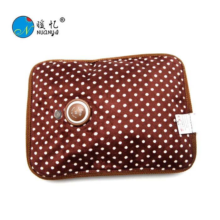 Antiexplosion 220v 110v Plush Cartoon Electric Hot Water Bottle Hand