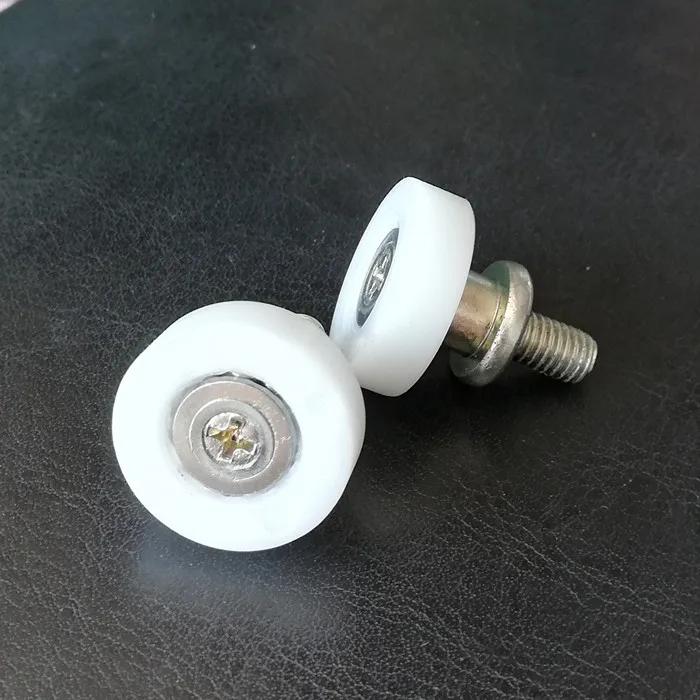 Plastic Roller Wheel Bearing With Screw Rod Buy Plastic Roller Wheel