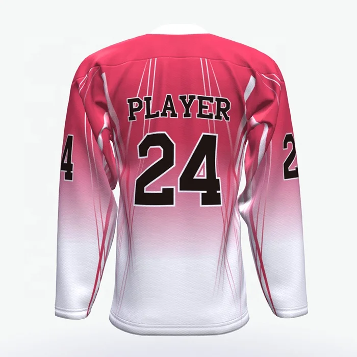 Blank Design College Pink Ice Hockey Jerseys Uniform Buy Pink Ice