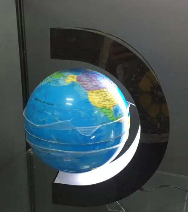 8inch Magnetic Levitation Floating Globe C Shape Anti Gravity Globe ...