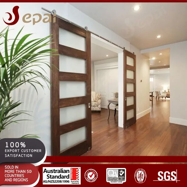 Popular Type Sliding Glass Hanging Barn Doors Hardwares Buy