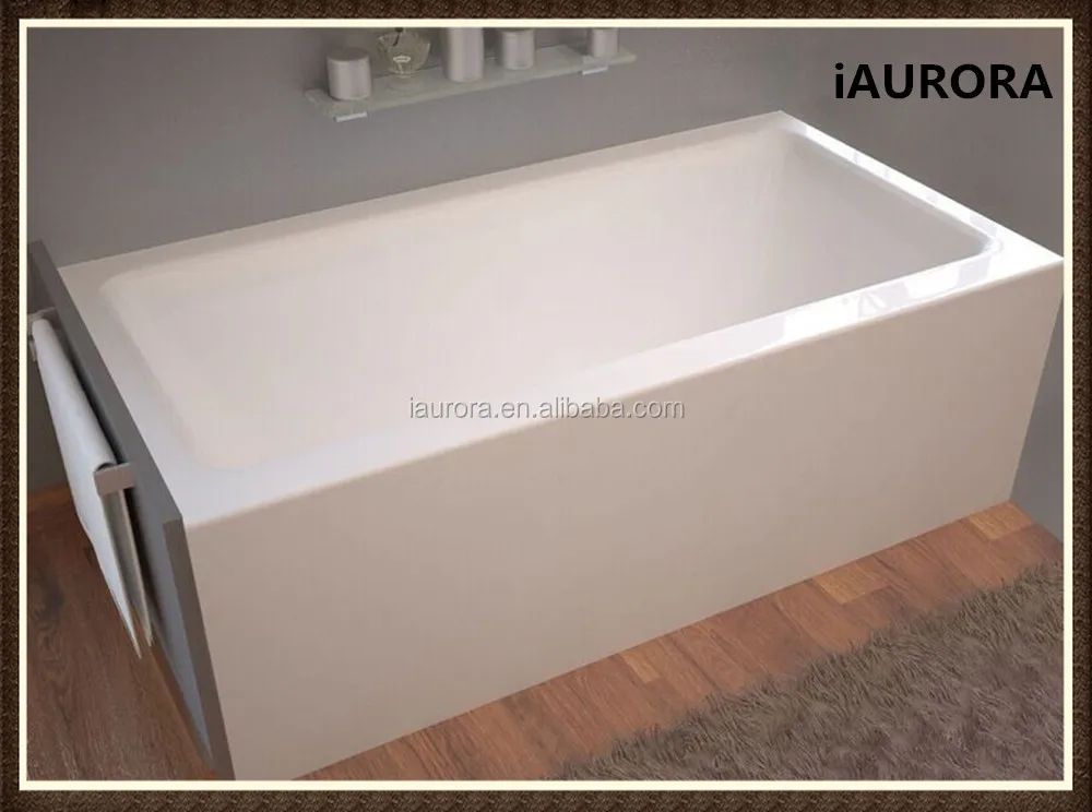 Single Skirt Soaking Drop In Bathtub With Front Apron Buy Bathtub With Front Apron,Single