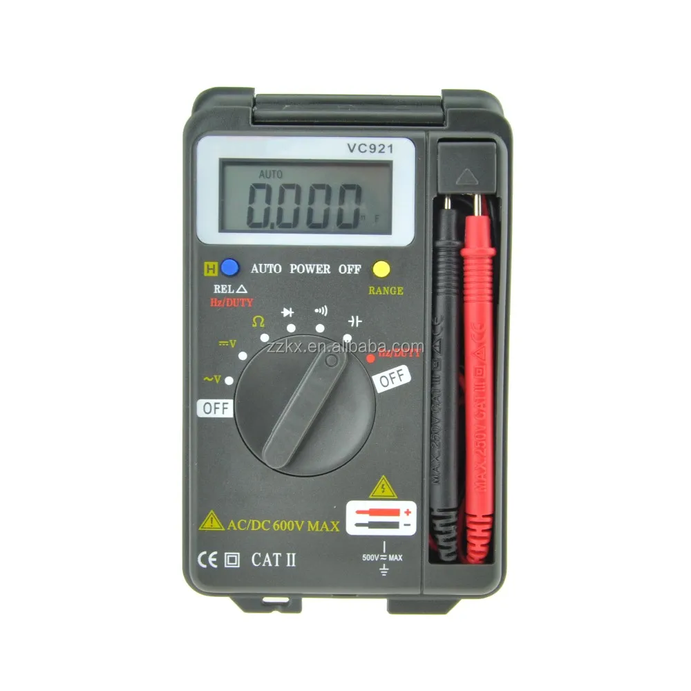 Mini True Rms Multimeter VC921 True RMS Mini Digital Multimeter Portable Pocket Meter| Alibaba.com