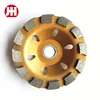 180mm Double Row Segment High Frequency diamond cup grinding wheel