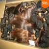 Guangzhou Brazilian Hair Manufacture Wholesale Bulk 2kg/lot Original remy 7A Human Hair Straight Extensions