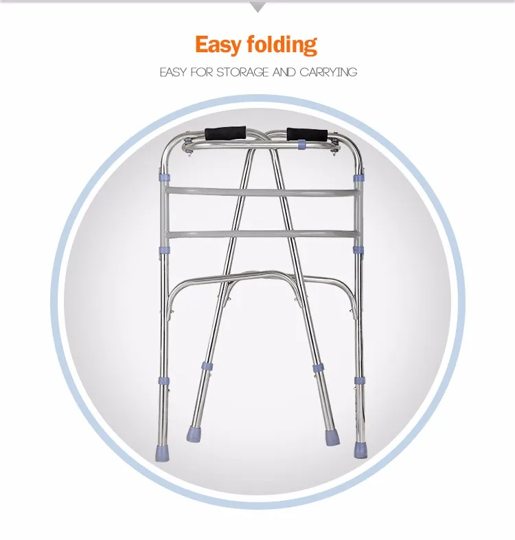 Durable height adjustable orthopedic knee walker on sale (2).jpg