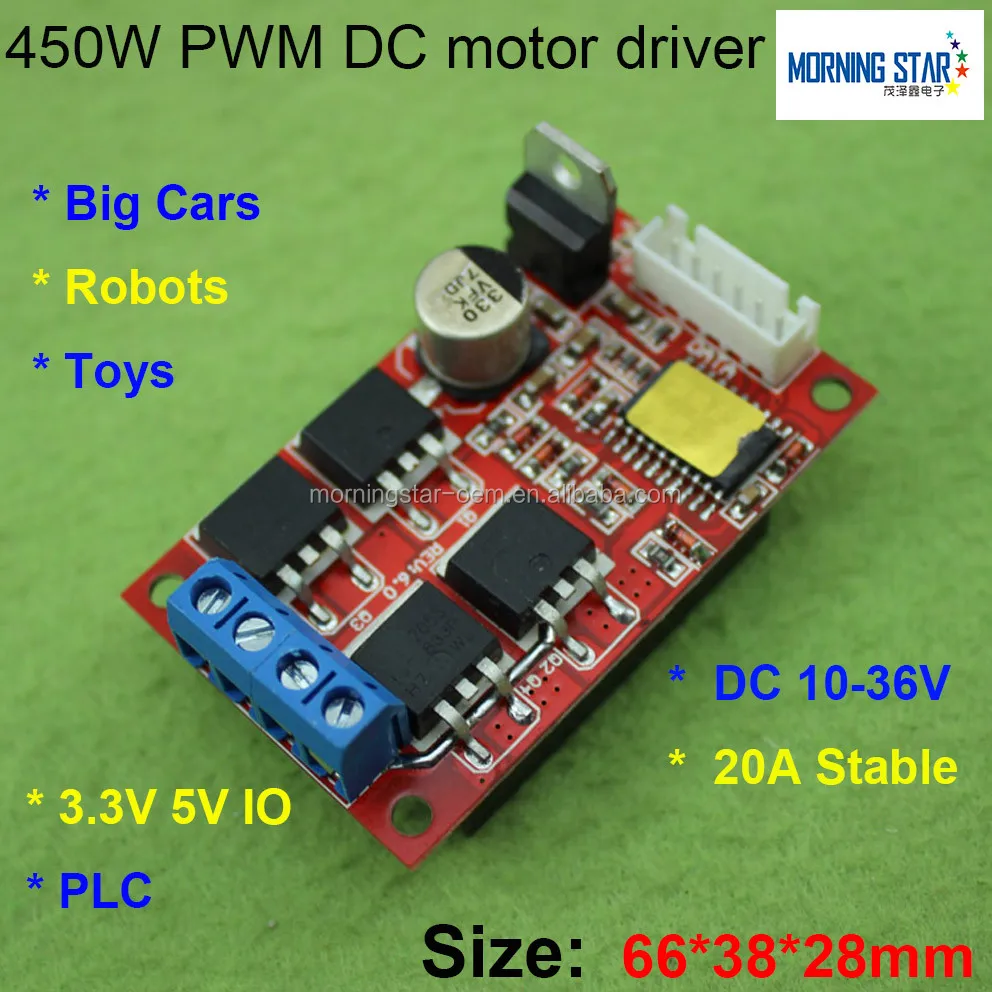 DC 5V-36V 12V 24V 15A Brushless Motor Speed Controller Driver Reversible Switch