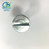 DIN963 grade 4.8 zinc plated carbon steel slotted countersunk flat head machine screw