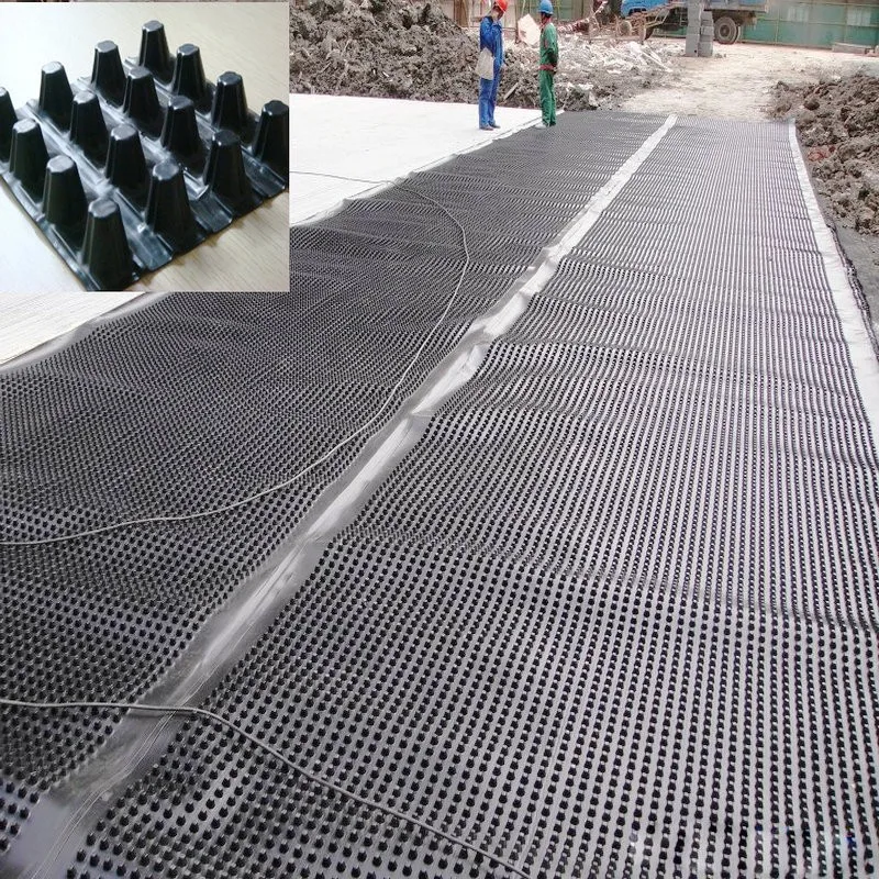 Plastic Dimple Drainage Board Mat For Roof Garden Buy Dimple Drainage