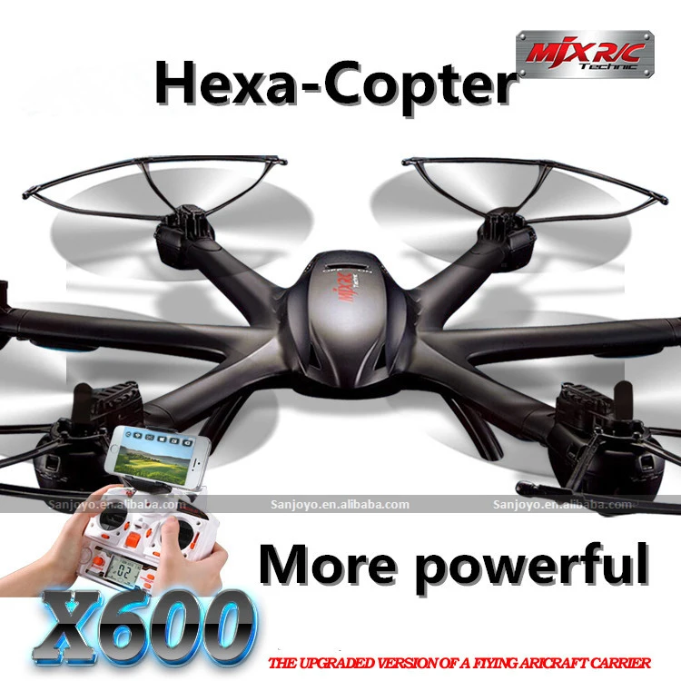 Mjx X600 2.4g 4ch Rc Quadcopter Drone Hexacopter 6-axis Gyro Uav ...