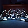 Stainless steel glow bottle presenter led champagne bottle presenter