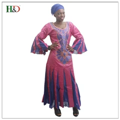 H & D Top 10 Ladies Traditional African Wholesale Clothing Fat Women Dresses For Sale