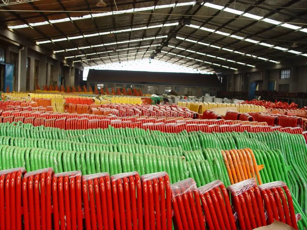 Plastic & Metal Wheelbarrow with PU Wheel 120L Water Capacity 200kg Load Easy Assembly Model WB8414