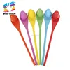 Funny kids outdoor toys wooden egg and spoon race set for relay game W01B031