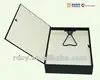 High quality FC/A4 Rigid Box File with plastic clip and finger ring