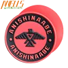 Washable Good Elasticity And Strength Custom Logo Shape Silicone Rubber PVC Patch For Hats