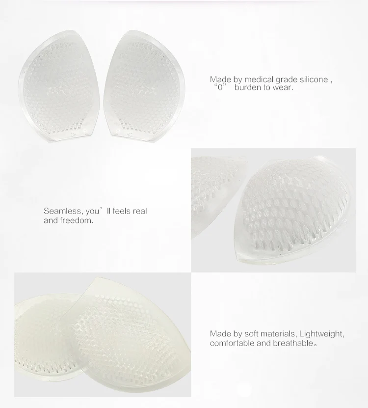 Wholesale Soft Clear Artificial Silicone Bra Pad Buy Bra Pad,Soft