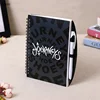 Logo Printable Plastic Cover Metal Wire-O Bound Notebook Custom Cheap Price