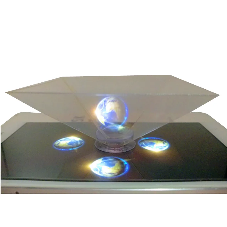 Holographic Glass For Pyramid Hologram Box 3d Hologram Display Buy 3d