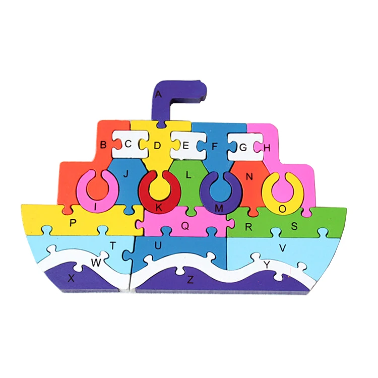 New Design Intelligent 3d Wooden Custom Jigsaw Puzzle / 3d Puzzle Game