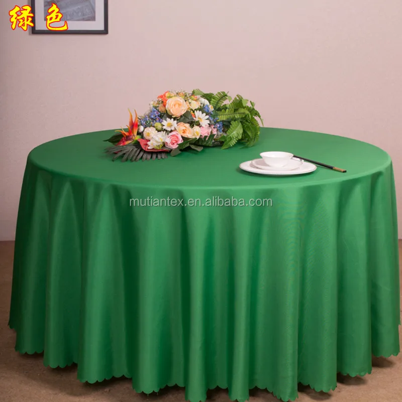 100polyester Oxford Round Table Cloth 100 Recycled Polyester