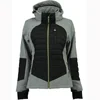 Womens Fit Slim Waterproof Detachable Hood Hybrid Jacket Softshell Jacket Melange Jacket