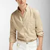 2019 wholesale slim solid men's long sleeve casual shirt with high quality