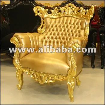 Luxury Fabulous Modern Gold Baroque Living Room Sofa Sets Antique