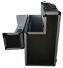New Aluminium Black Pilot Case Wheeled Briefcase Carry Case Travel Work Business black