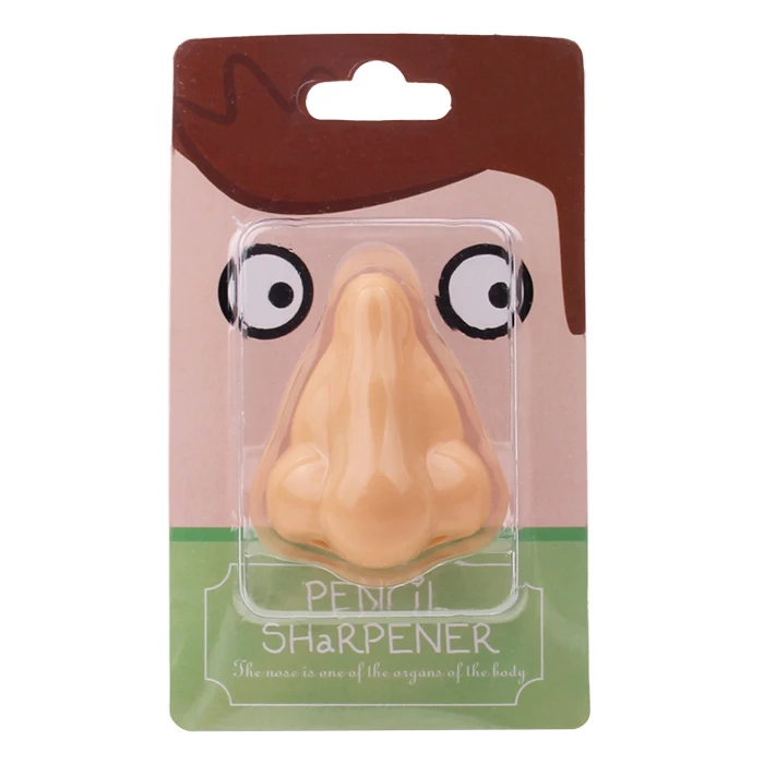 nose pencil sharpener