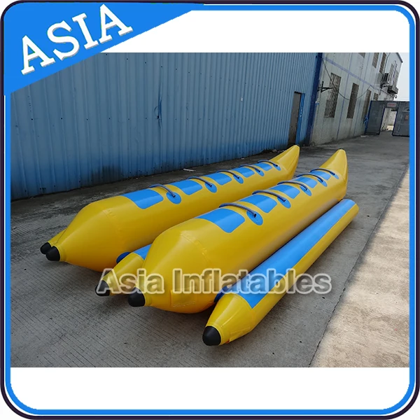 4-Pack PVC Inflatable Slalom Buoys - 8.5 Inch Boat Mooring Buoys With Inflator & Needles For Docking, Fishing & Crab Pots