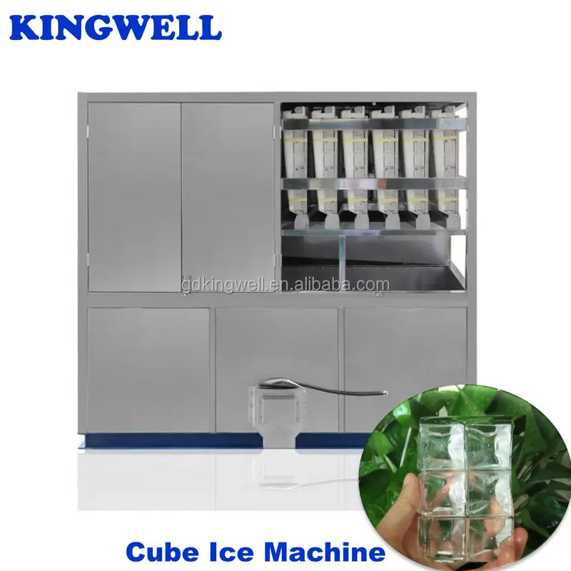 Ice Machine, Aluminum, 380V, 3tons per 24hours - detail 36