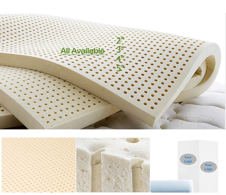 Super Soft 100% Natural Latex Mattress Topper Mattress - Buy Mattress ...