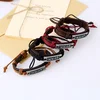 2018 new fashion hot selling wholesale funny leather WWJD English letter bracelets