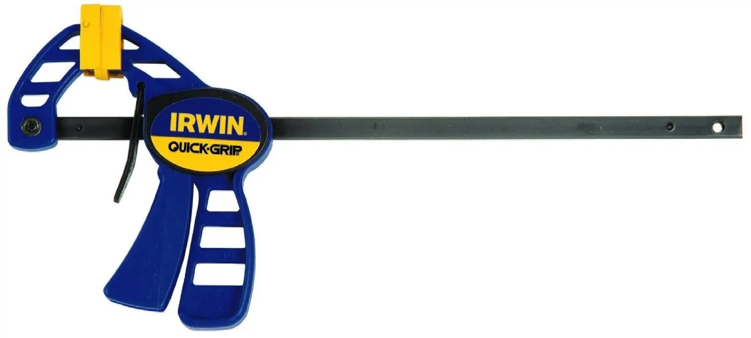 Irwin Quick Grip 53006 4-1/4" Quick-Grip® One-Handed Micro Bar Clamp