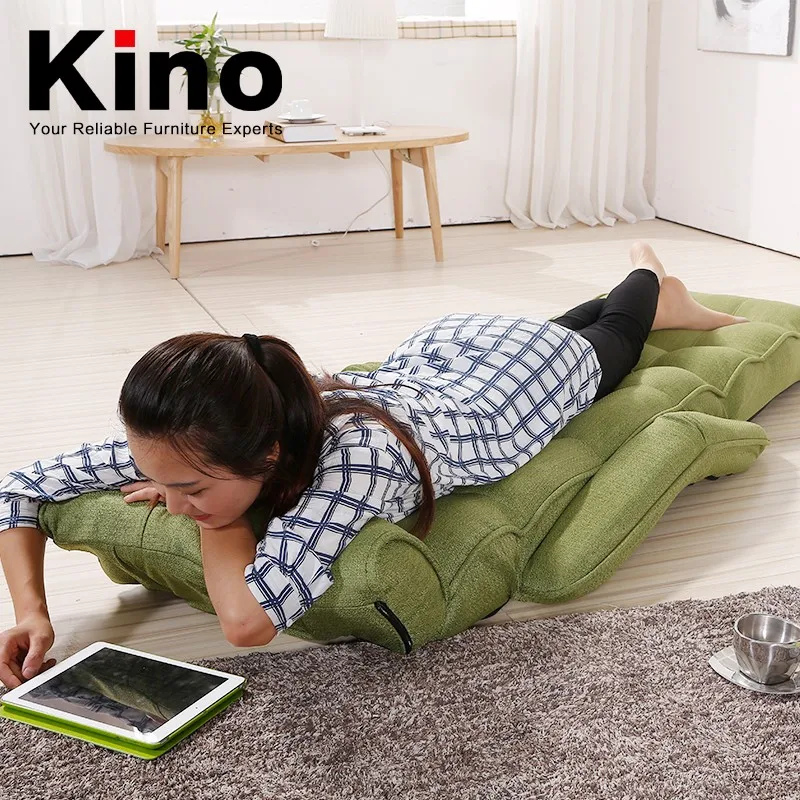 Lazy Sofa Armchair Chair/ Modern Single Folding Fabric Sofa Bed Chair