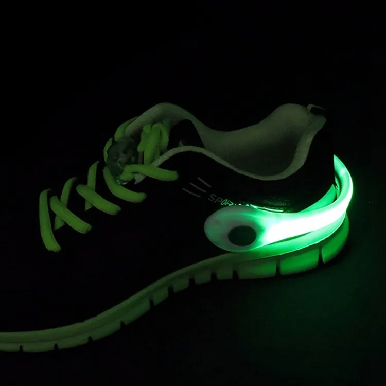 2017 Light Weight Safety LED Shoes Clip For Night Running Cycling Jogging Flashing Attractive Shoe Accessories