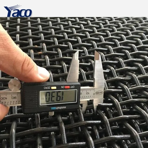 65 Mn High Carbon Steel Crimped Stone Crusher Wire Mesh For Mine Sieving Buy 65 Mn Steel 8244