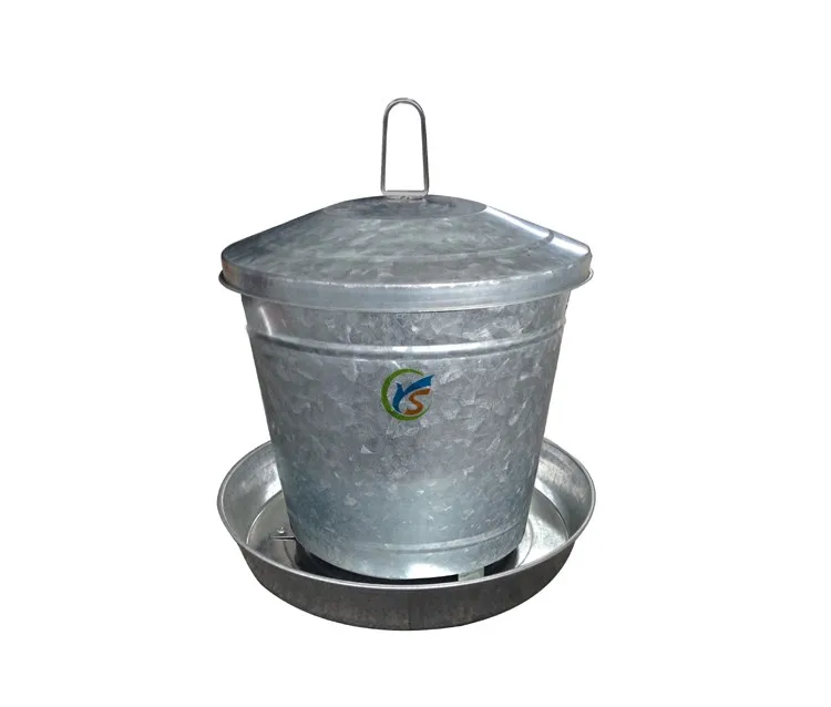 Silver Galvanized Metal Automatic Chicken Feeder For Sale Buy