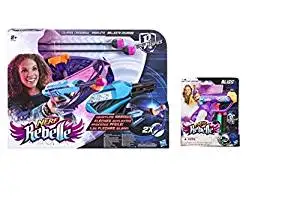 Nerf For Her Bundle - Nerf Rebelle Secret Spies Cross Bow + Nerf Rebelle Bliss Mini (Set of 2)