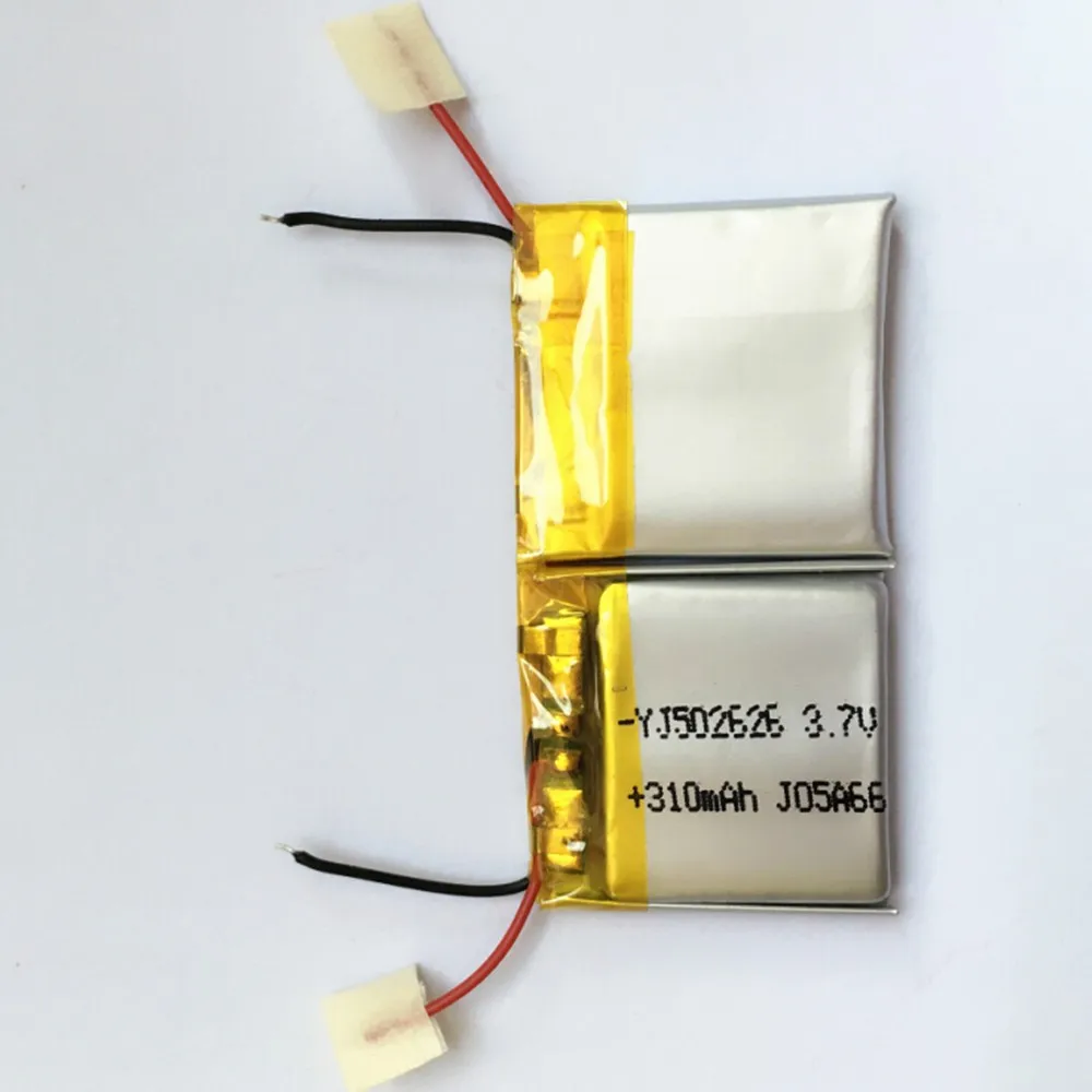 Small Lipo Battery Liion Battery Pack 3.7v 310mah Lipolymer Rechargeable Battery 502626 3.7v