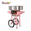 Fairy Floss Sugar Maker 72CM Boiler High Quality Pink commercial Electric cotton candy floss machine Cart