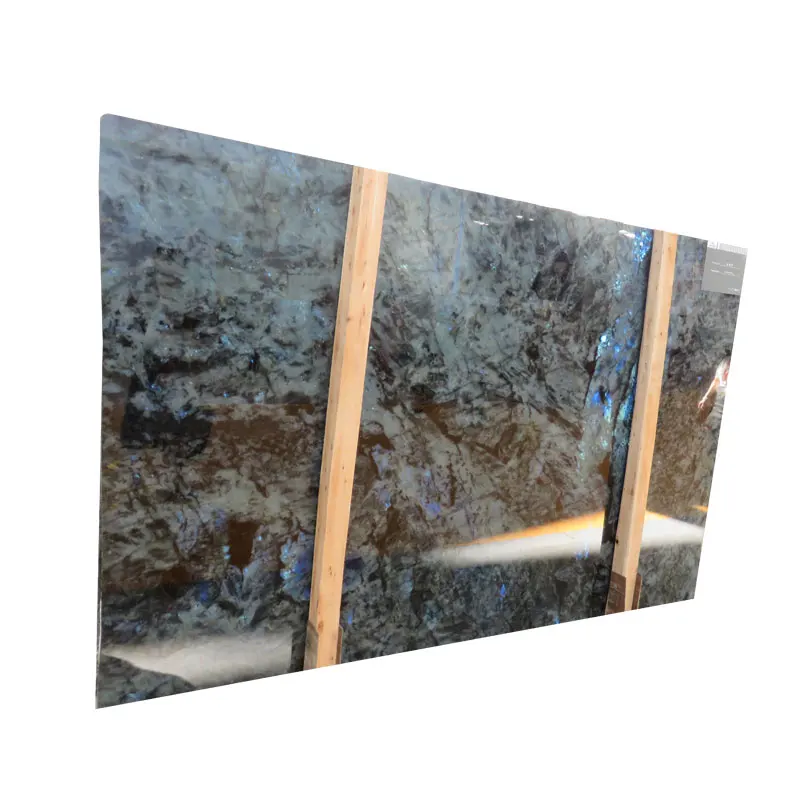 Quanzhou Luxury Pre Cut Granite Blue Labradorite Countertop Price